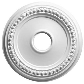 Rondel Medallion in White (25|83218)