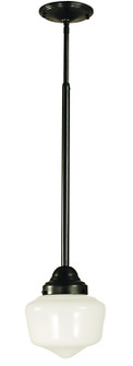 Taylor One Light Pendant in Polished Silver (8|2553 PS)