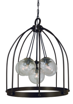 Jupiter Six Light Chandelier in Satin Pewter (8|4836 SP)