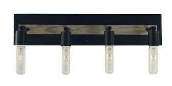 Loft Four Light Wall Sconce in Matte Black (8|5439 MBLACK)