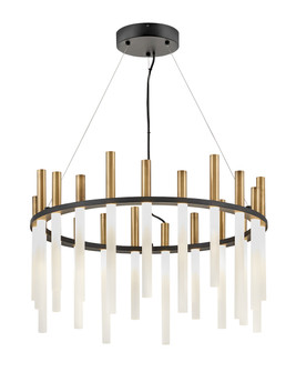 Echo LED Chandelier in Black (138|FR30706BLK)