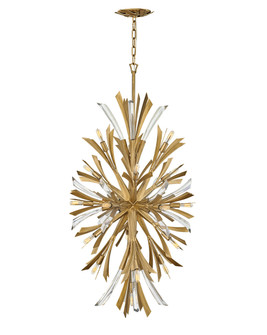 Vida LED Chandelier in Burnished Gold (138|FR40907BNG)