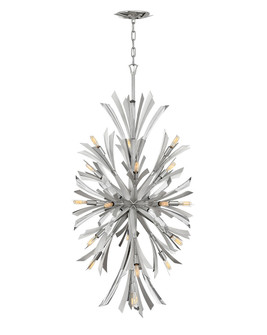 Vida LED Chandelier in Glacial (138|FR40907GG)