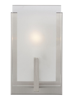 Syll One Light Wall / Bath Sconce in Brushed Nickel (454|4130801EN-962)