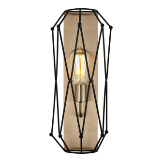 Zarra One Light Wall / Bath Sconce in Satin Brass (454|4134101-848)