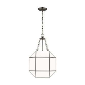 Morrison Three Light Lantern in Antique Brushed Nickel (454|5179453EN-965)