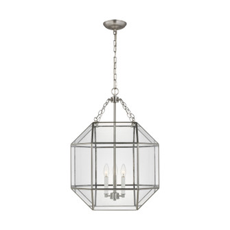 Morrison Three Light Lantern in Brushed Nickel (454|5279403EN-962)