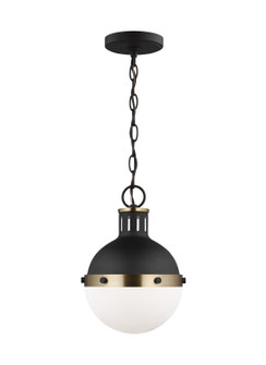 Hanks One Light Mini Pendant in Midnight Black (454|6177101EN3-112)