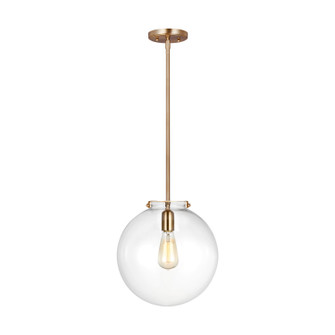 Kate One Light Pendant in Satin Brass (454|6692101-848)