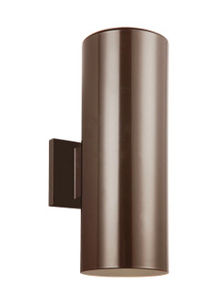 Outdoor Cylinders Two Light Outdoor Wall Lantern in Bronze (454|8313902EN3-10)