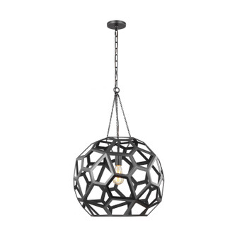 Feccetta One Light Pendant in Midnight Black (454|AP1071MBK)