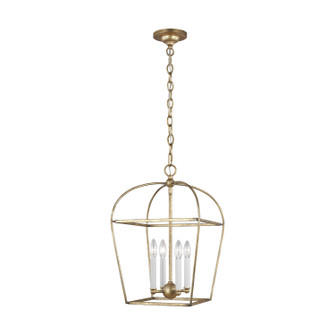 Stonington Four Light Lantern in Antique Gild (454|CC1084ADB)