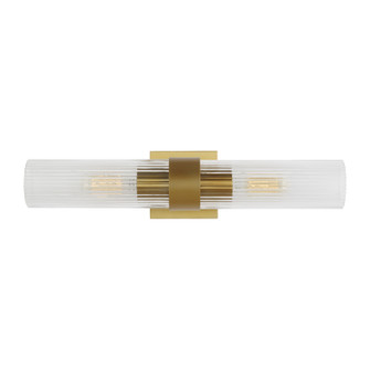 Geneva Two Light Wall Sconce in Burnished Brass (454|CV1022BBS) Geneva Two Light Wall Sconce in Burnished Brass (454|CV1022BBS)
