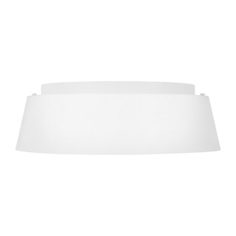 Asher Three Light Flush Mount in Matte White (454|EF1003MWT)