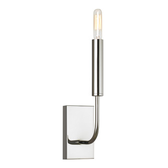 Brianna One Light Wall Sconce in Polished Nickel (454|EW1001PN)