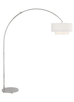 Sawyer One Light Floor Lamp in Polished Nickel (454|KST1031PN1)