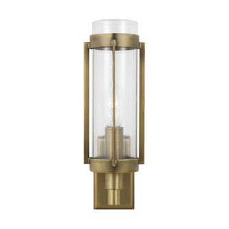 Flynn One Light Wall Sconce in Time Worn Brass (454|LW1031TWB)