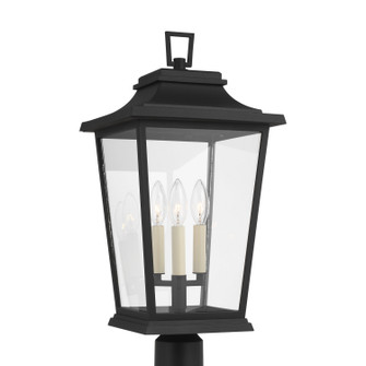 Warren Three Light Post Lantern in Textured Black (454|OL15407TXB)
