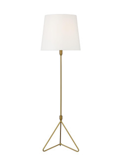 Dylan One Light Floor Lamp in Burnished Brass (454|TT1131BBS1)