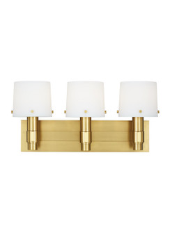 Palma Three Light Vanity in Burnished Brass (454|TV1083BBS)