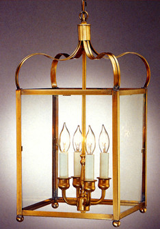 Imperial Four Light Pendant in Antique Brass (265|13323ABC)