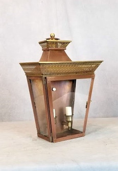 Bernard Two Light Pocket in Antique Copper (265|4252PACC)