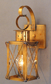 Falcone One Light Wall Mount in Antique Brass (265|50901ABSS)