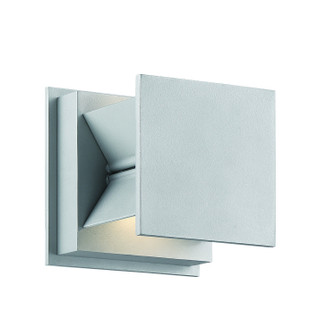 Baffled LED Wall Sconce in Silver Dust (42|P1243-566-L) Baffled LED Wall Sconce in Silver Dust (42|P1243-566-L)