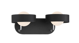 Lift Off Two Light Bath in Sand Coal And Polished Nickel (42|P1562-729)