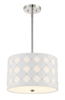 Patchwork Three Light Pendant in Polished Nickel (42|P5339-613)