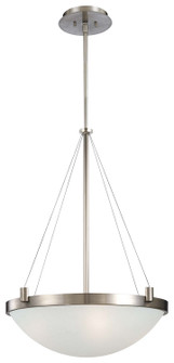Suspended Four Light Pendant in Brushed Nickel (42|P592-084)