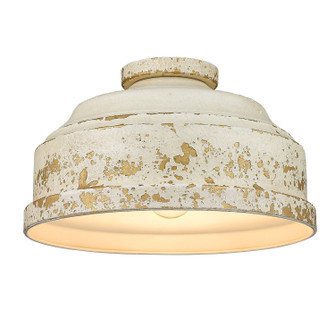 Keating AI Three Light Flush Mount in Antique Ivory (62|0806-FM AI)