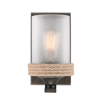 Chatham One Light Wall Sconce in Gunmetal Bronze (62|1048-BA1 GMT-CS)