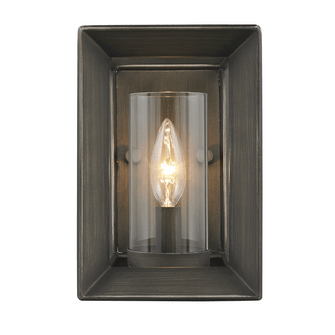 Smyth One Light Wall Sconce in Gunmetal Bronze (62|2073-1W GMT)