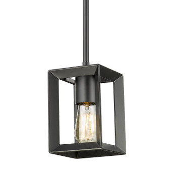 Smyth BLK One Light Mini Pendant in Matte Black (62|2073-M1L BLK)