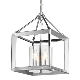 Smyth Three Light Mini Chandelier in Chrome (62|2074-M3 CH-CLR)