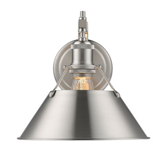 Orwell One Light Wall Sconce in Pewter (62|3306-1W PW-PW)