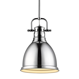 Duncan One Light Pendant in Chrome (62|3604-S CH-CH)