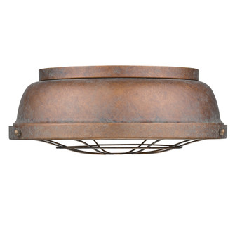 Bartlett CP Two Light Flush Mount in Copper Patina (62|7312-FM CP)