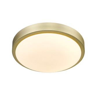 Gabi LED Flush Mount in Brushed Champagne Brass (62|9128-FM10 BCB-OP)