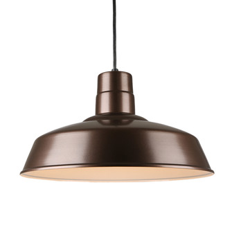 Warehouse One Light Pendant in Oil Rubbed Bronze (381|H-QSN15118-C-145)