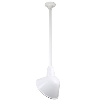 Warehouse One Light Pendant in White (381|H-QSN18112-SA-93/QSN24``ST3-93/QSNHDSMC-93)