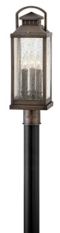 Revere Three Light Outdoor Lantern in Blackened Brass (13|1181BLB)