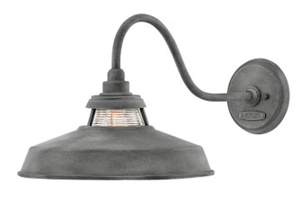 Troyer LED Outdoor Lantern in Aged Zinc (13|1195DZ)