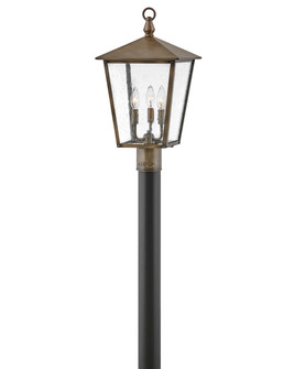 Huntersfield LED Post Top or Pier Mount Lantern in Burnished Bronze (13|14061BU)