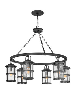 Lakehouse LED Chandelier in Black (13|2689BK-LL)
