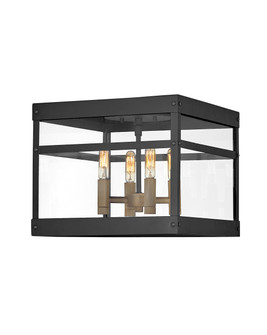 Porter LED Hanging Lantern in Black (13|2803BK)