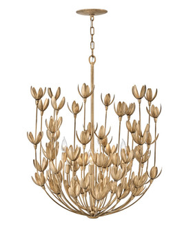 Flora LED Chandelier in Burnished Gold (13|30016BNG) Flora LED Chandelier in Burnished Gold (13|30016BNG)
