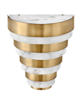 Echelon LED Wall Sconce in Heritage Brass (13|30180HB)