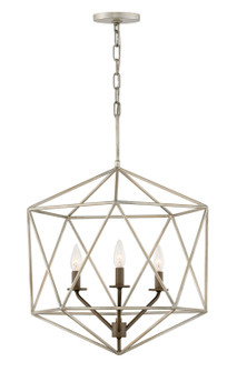 Astrid Three Light Chandelier in Glacial (13|3023GG)